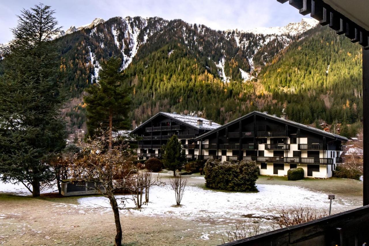 シャモニーLittle Nest- Peaceful With Breathtaking View Of Mont-Blancアパートメント エクステリア 写真